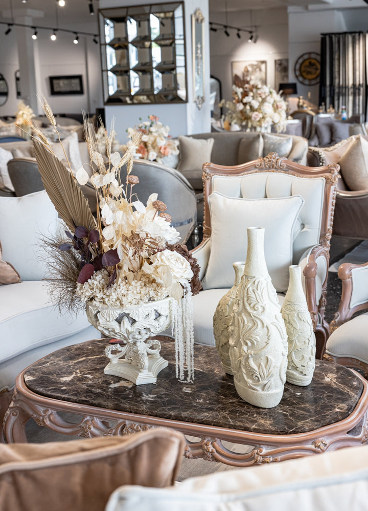 White Decorative Vase Set