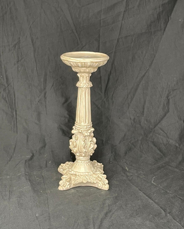 French White Candle Holders