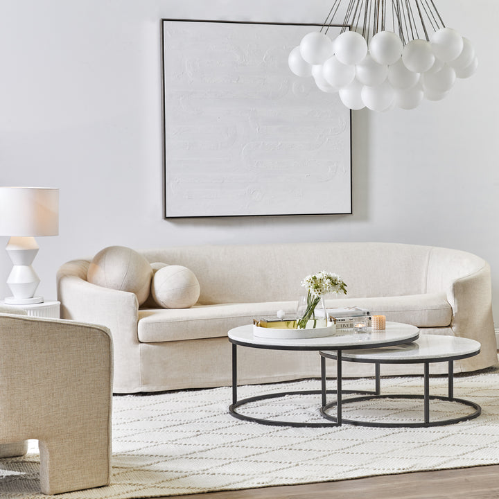 Chloe Stone Nesting Coffee Tables