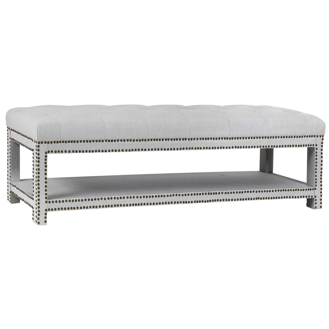 Serena Tufted Bench Ottoman