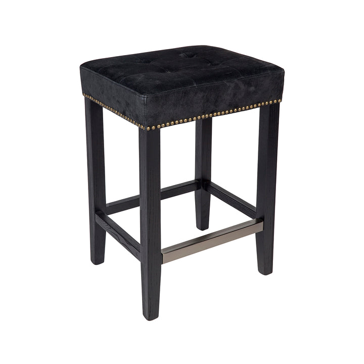 Canyon Black Kitchen Stool