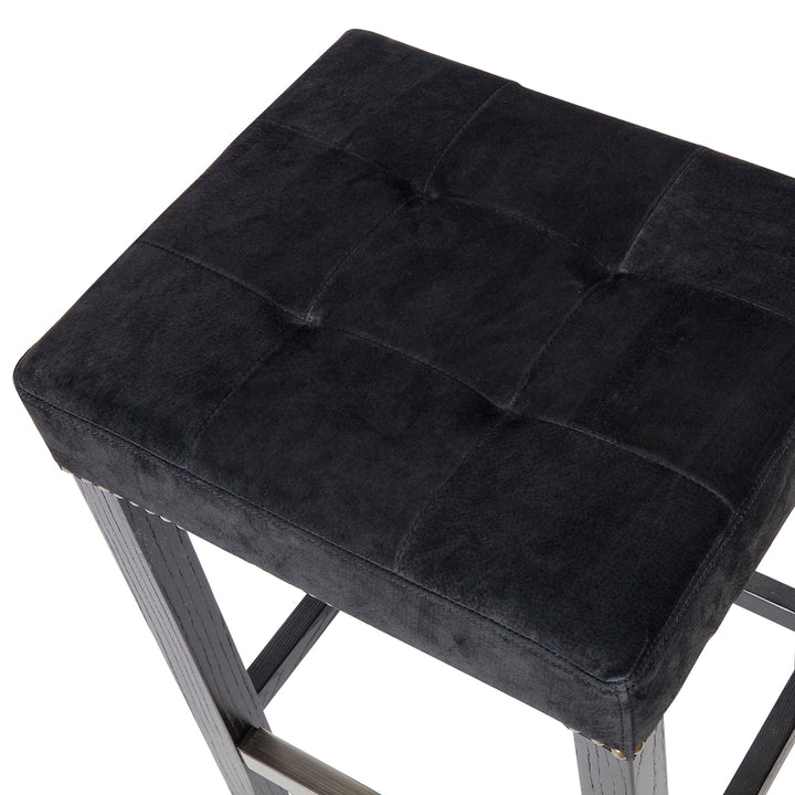 Canyon Black Kitchen Stool