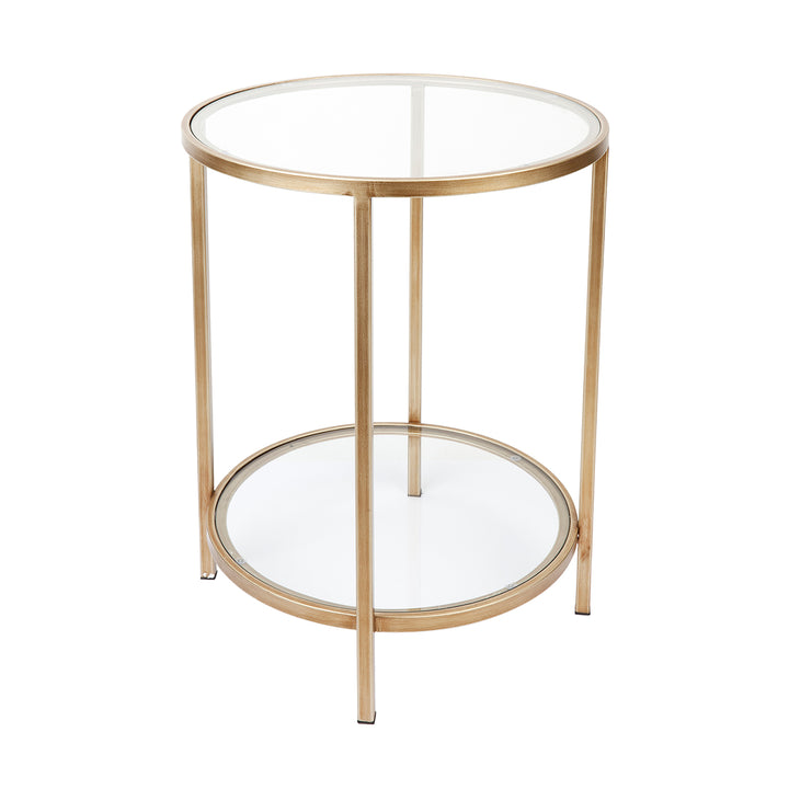 Cocktail Glass Round Side Table