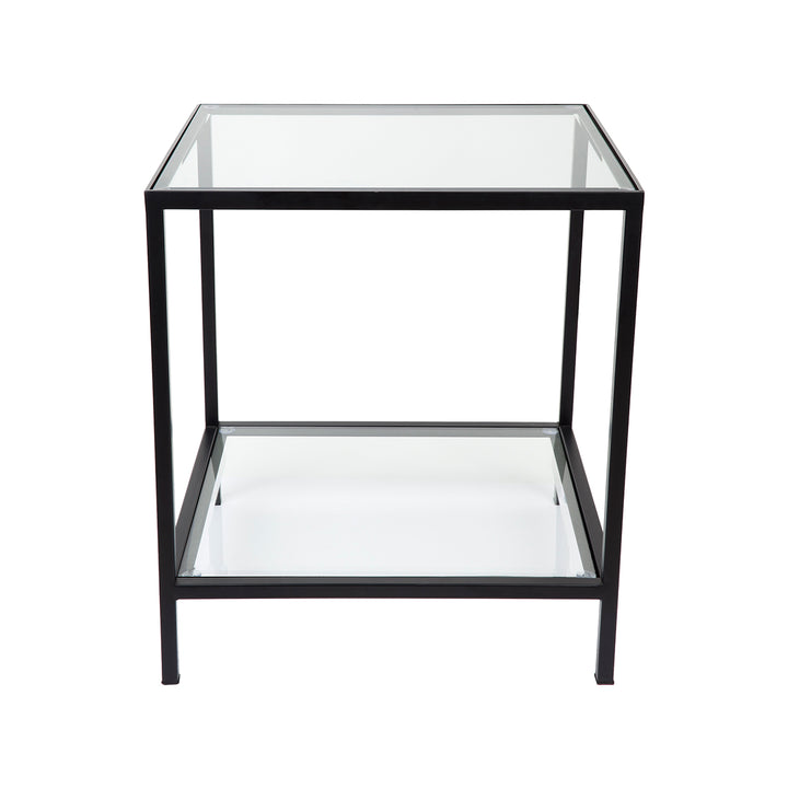 Cocktail Glass Square Side Table