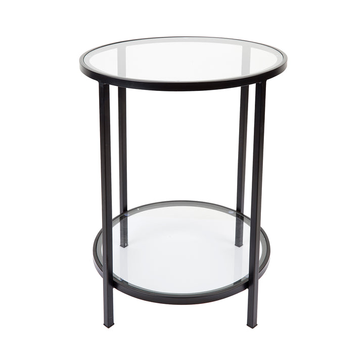 Cocktail Glass Round Side Table