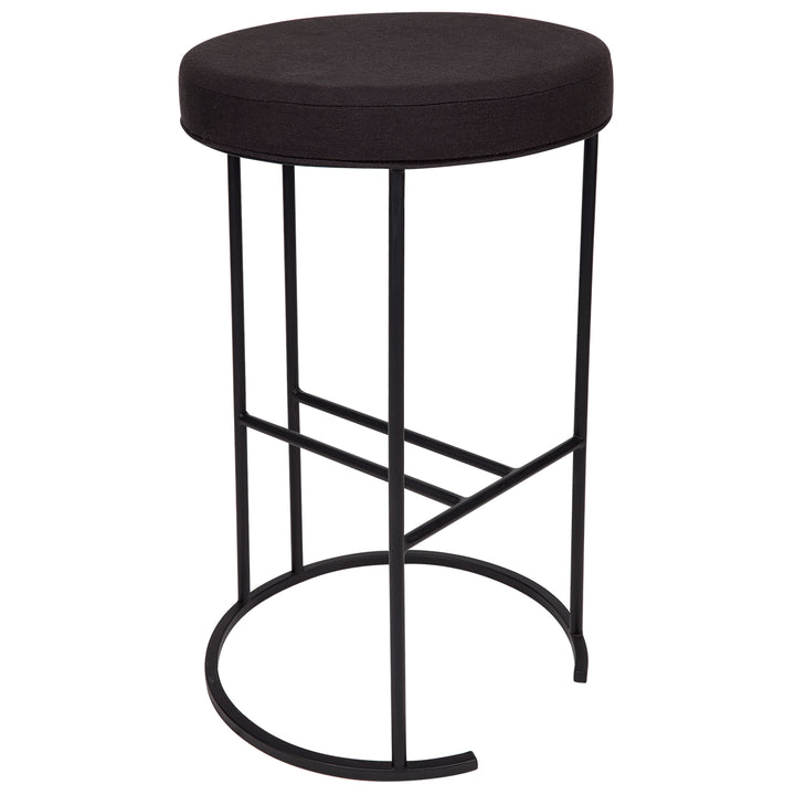 Blackley Black Iron Kitchen Stool