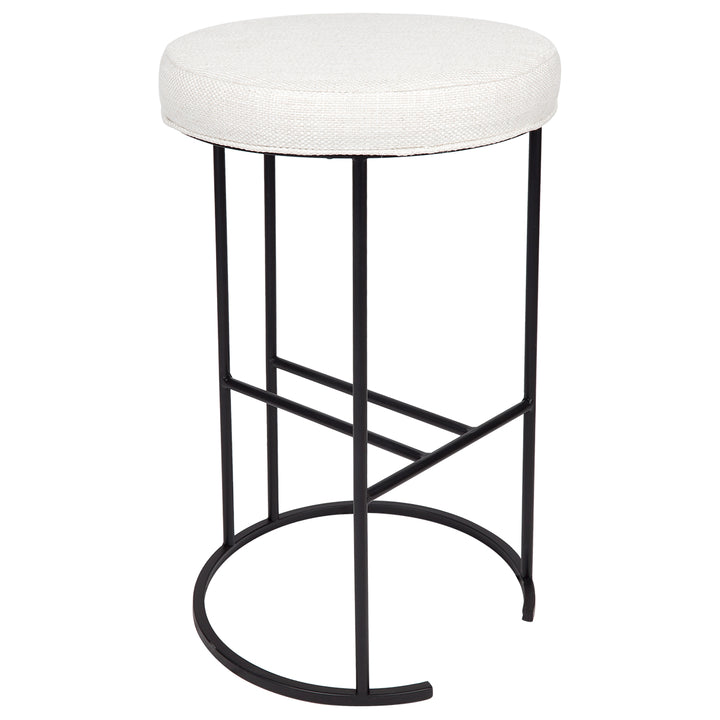 Blackley Black Iron Kitchen Stool