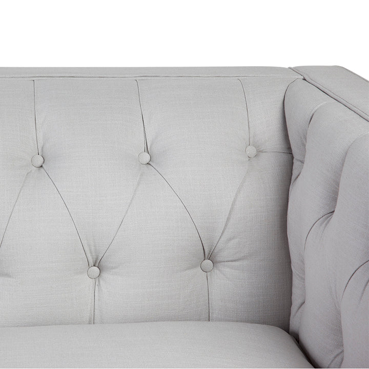 Tuxedo 3 Seater Tufted Sofa