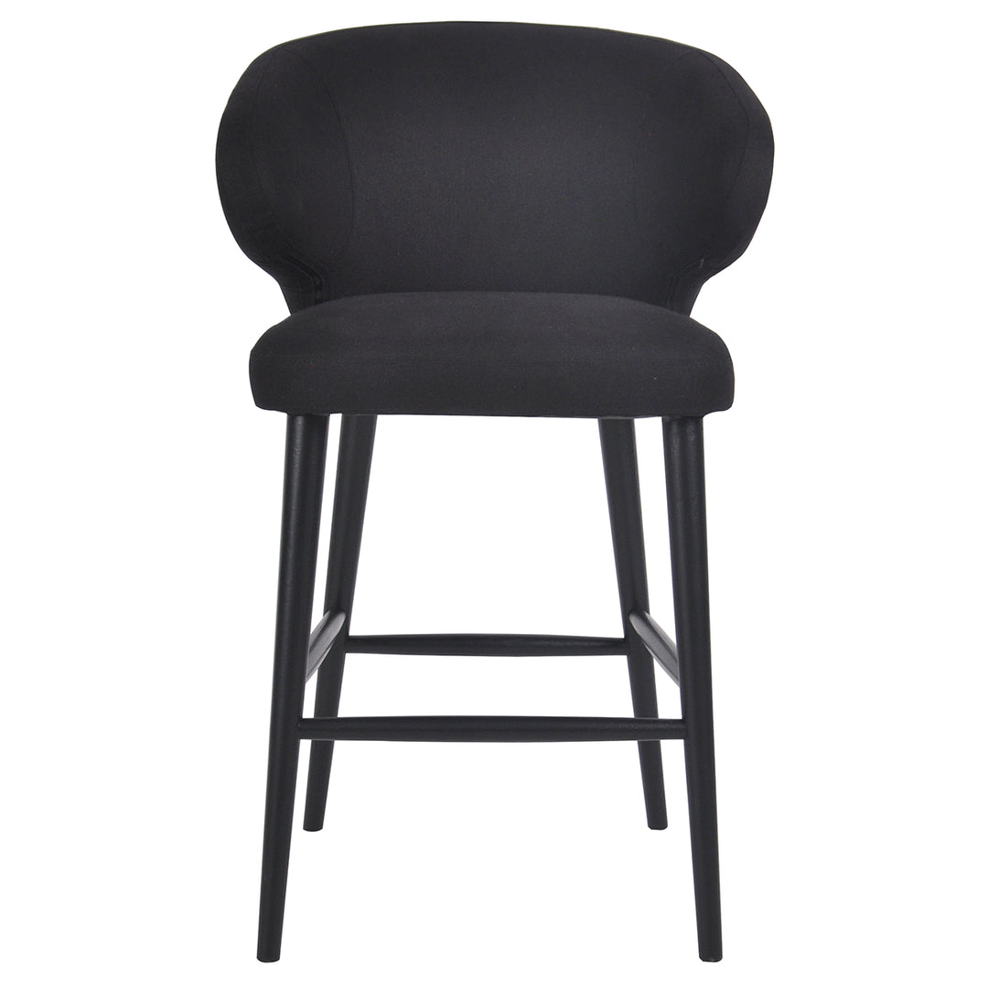 Harlow Black Kitchen Stool