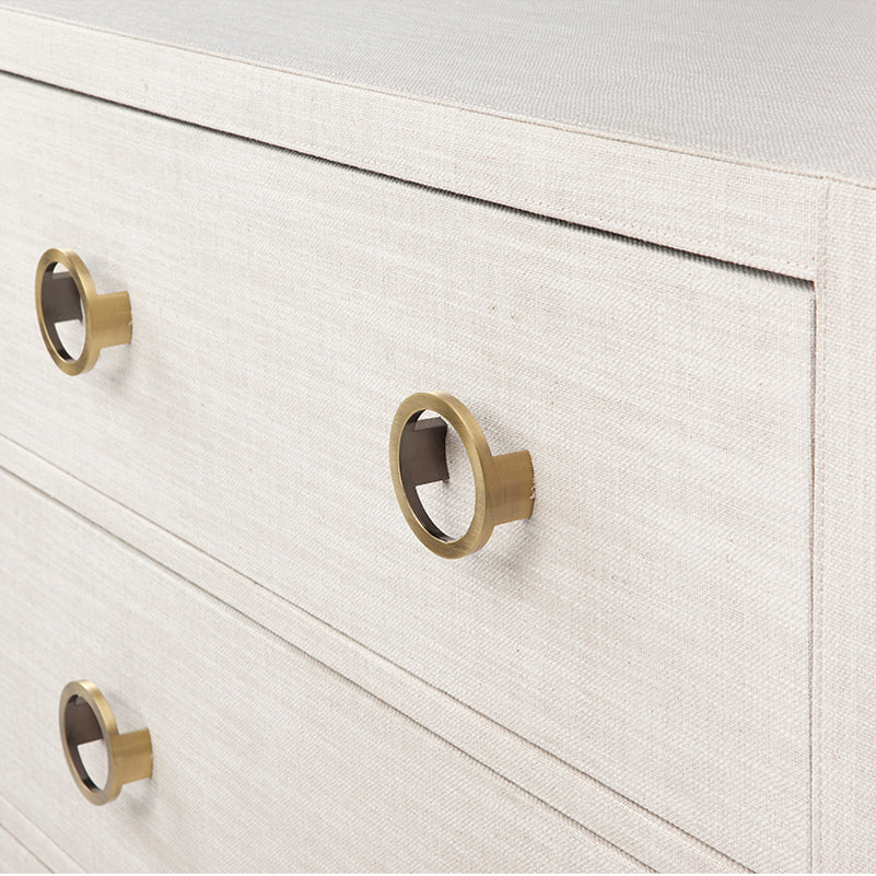 Astley 6 Drawer Upholstered Chest