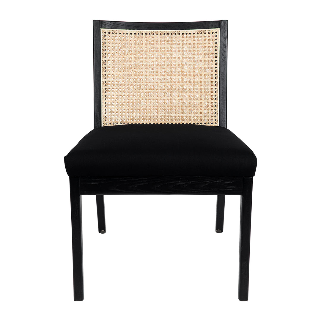 Kane Black Rattan Dining Chair