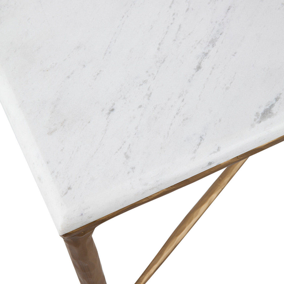 Heston Rectangle Marble Coffee Table