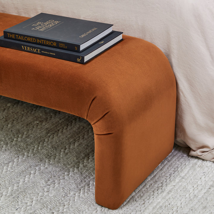 The Curve Bench Ottoman