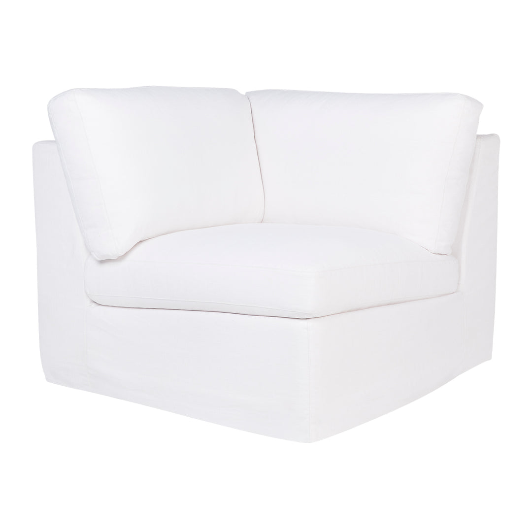 Birkshire Slip Cover Corner Seat Chair